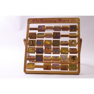 Playtown, Learning Board, ABC, Letters, Numbers, Words, Activity ~ 250903-WH 706
